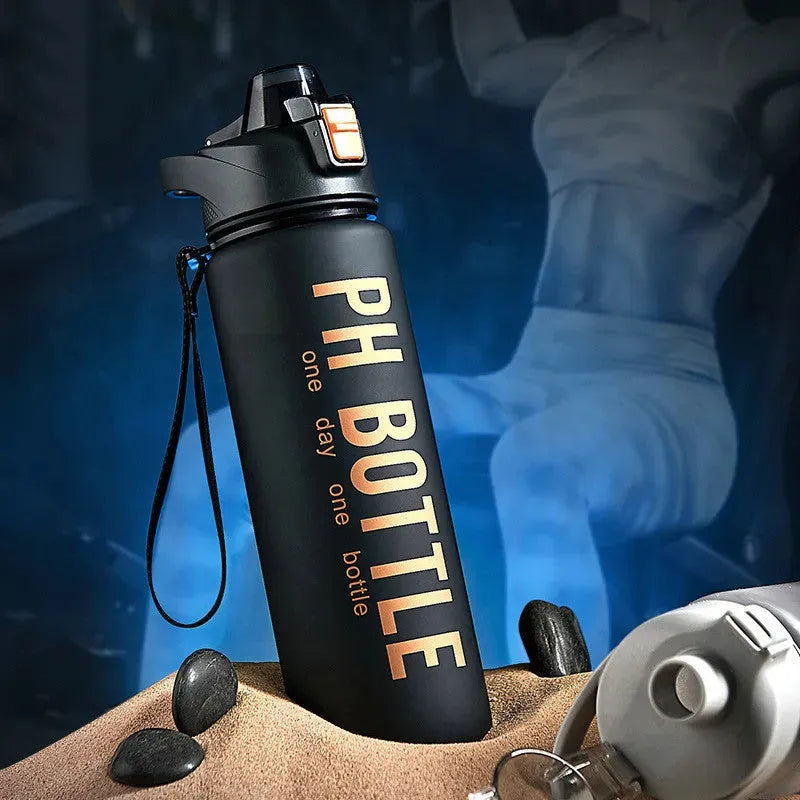 Men's Portable Large Capacity Plastic Water Bottle - Bellarte Enchanté Men's Portable Large Capacity Plastic Water Bottle